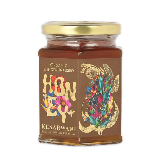 Ginger Infused Organic Honey