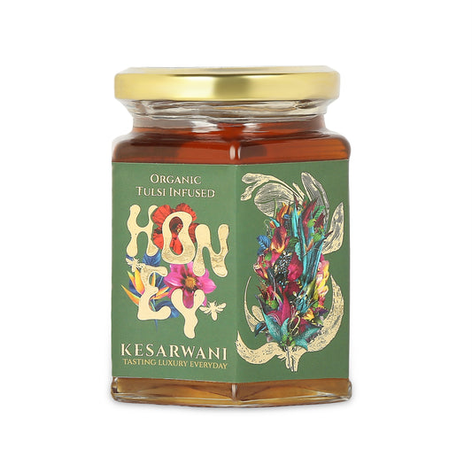 Tulsi Infused Organic Honey