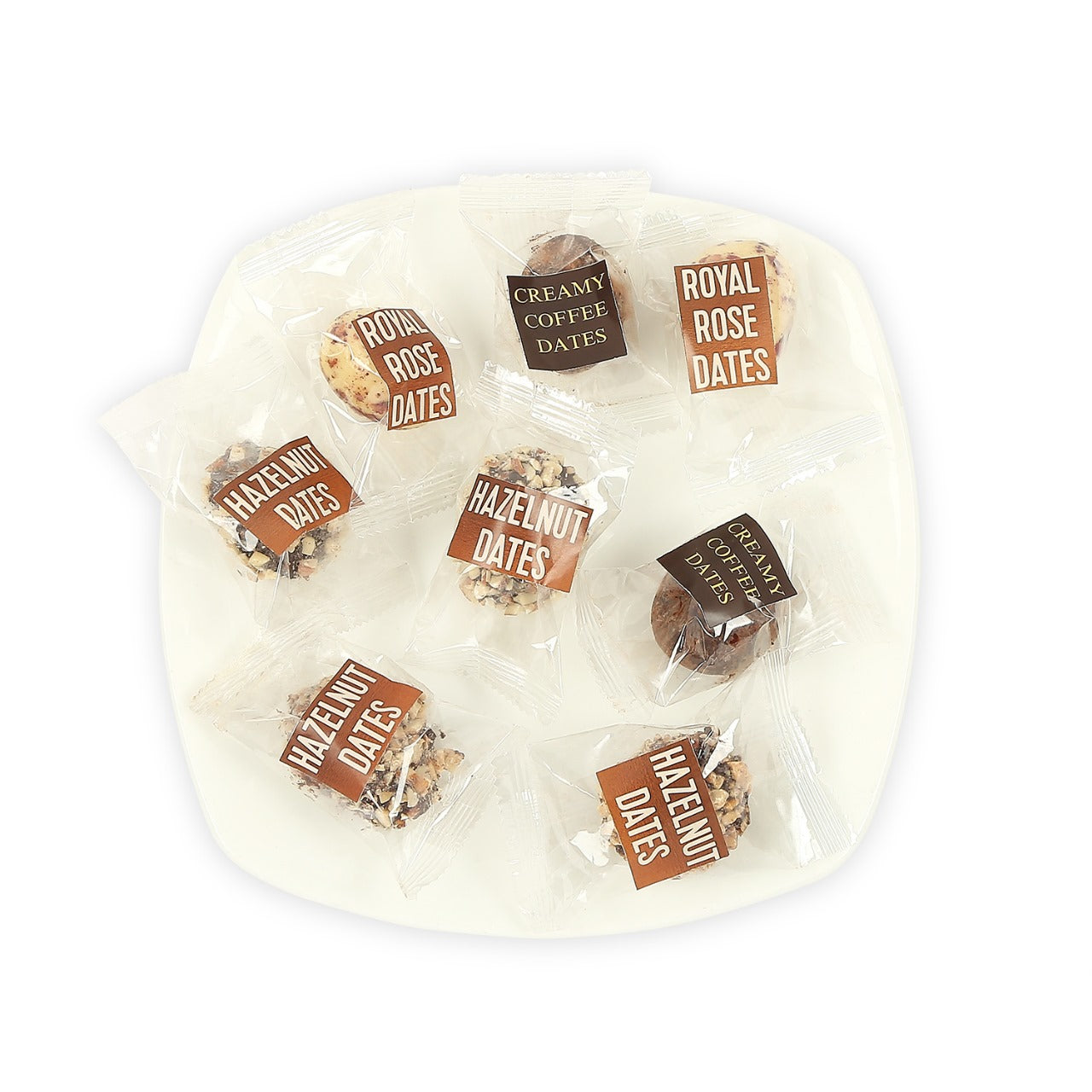 Coffee Dusted Date Chocolate Bites