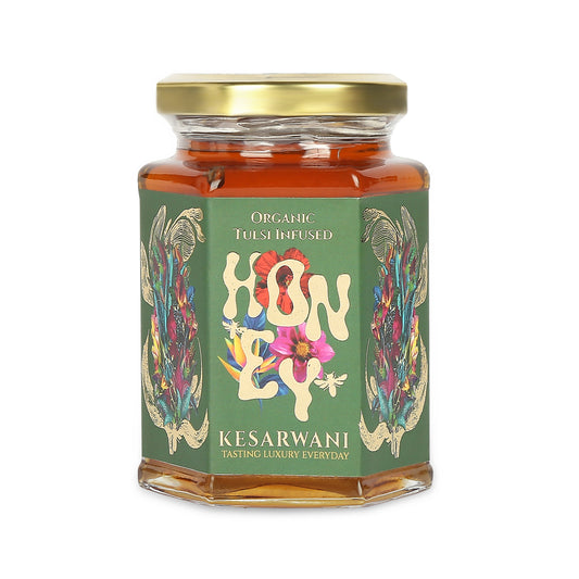 Tulsi Infused Organic Honey
