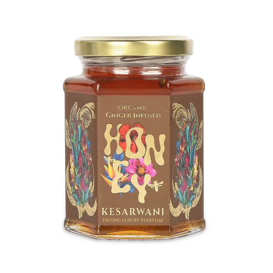 Ginger Infused Organic Honey
